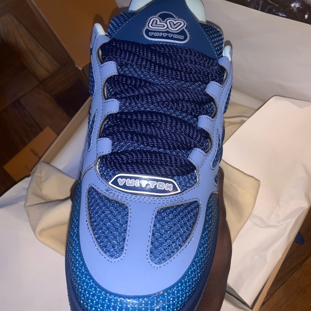 LV Skate Sneaker-Blue - Picture 5 of 8